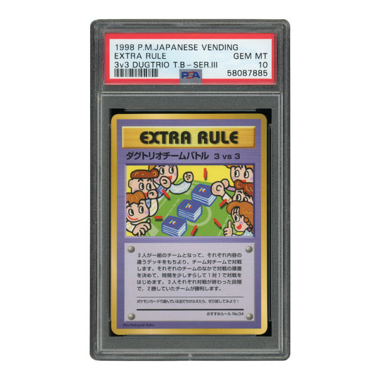 Pokemon Extra Rule 3v3 Dugtrio Team Battle - PSA 10 (58087885)