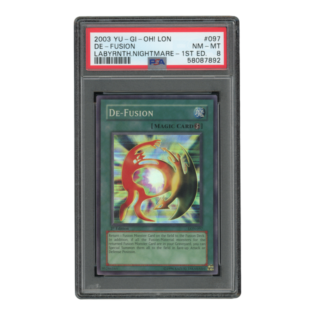 YuGiOh De-Fusion - PSA 8