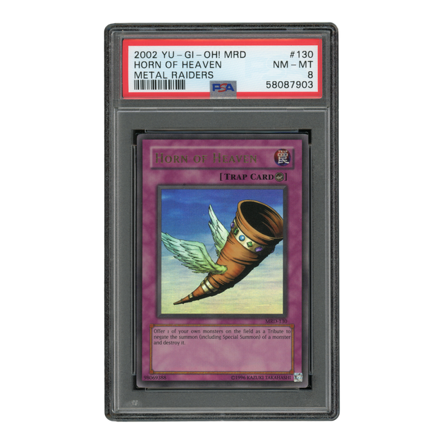 YuGiOh Horn of Heaven - PSA 8