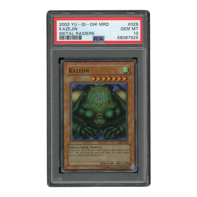 YuGiOh Kazejin - PSA 10