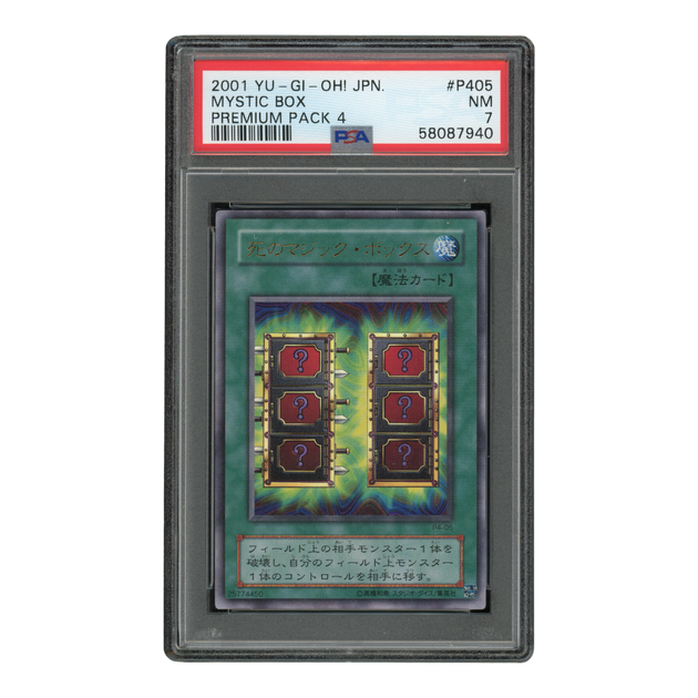 YuGiOh Mystic Box - PSA 7