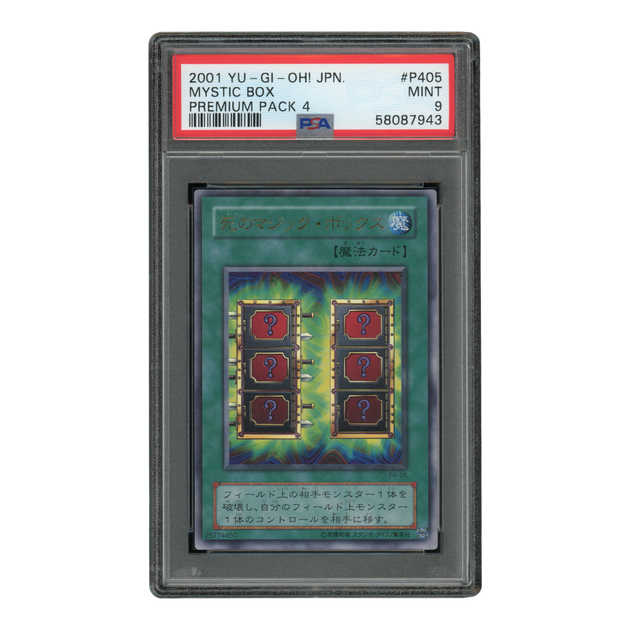 YuGiOh Mystic Box - PSA 9