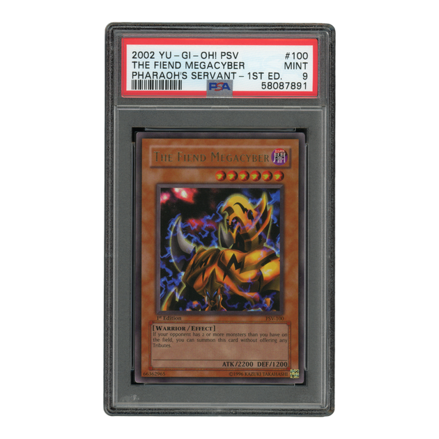 YuGiOh The Fiend Megacyber - PSA 9